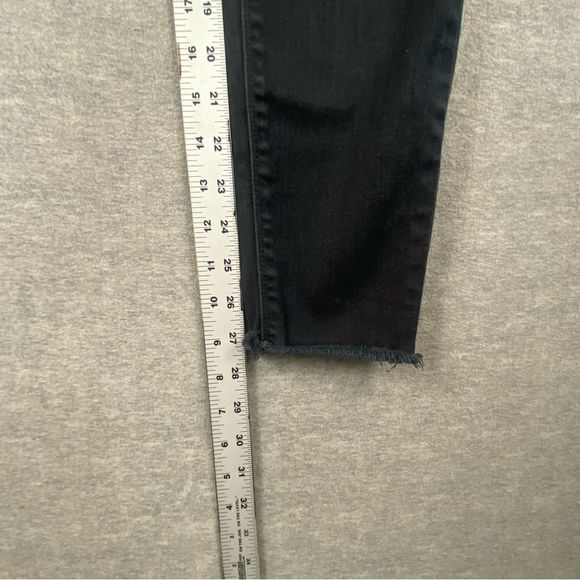 Hudson Jeans Womens Black Straight Skinny Leg Jeans‎ Size 28 - Picture 7 of 11